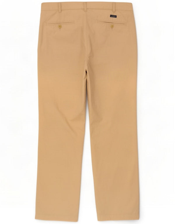 Marks & Spencer Pantaloni chino con pegged uomo blu Harbour W34 L31 Beige