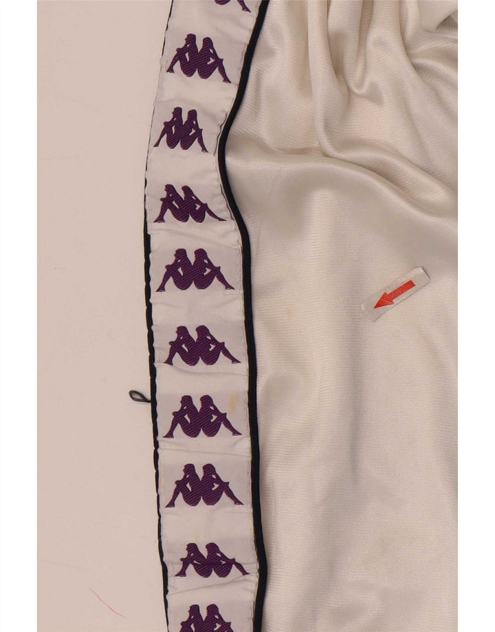 Giacca da tuta grafica da ragazzo Kappa 9-10 anni Large White Colourblock