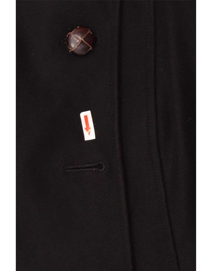 Trench Donna Patrizia Pepe IT 42 Medio Nero Lana