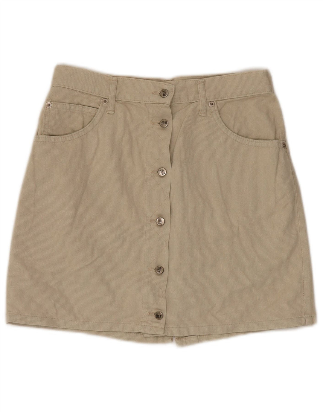 Gonna a trapezio da donna Metropolitan W30 cotone beige medio