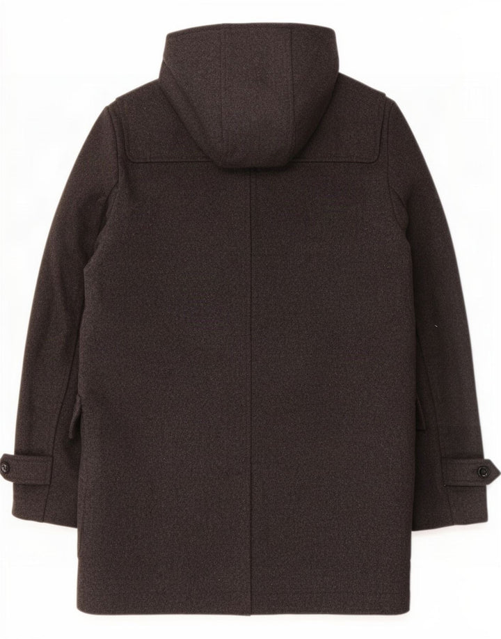 Montgomery con cappuccio da uomo Gap UK 38 Poliestere grigio medio