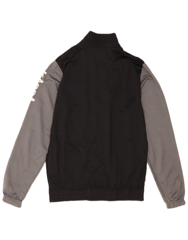 Giacca da tuta grafica da ragazzo Kappa 15-16 anni Colorblock nero