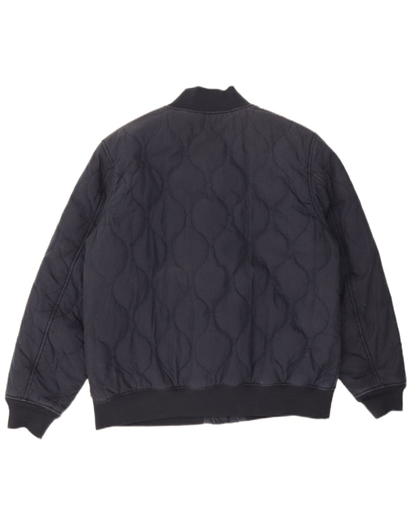Giacca imbottita bomber da uomo Levi's UK 42 XL Cotone blu navy