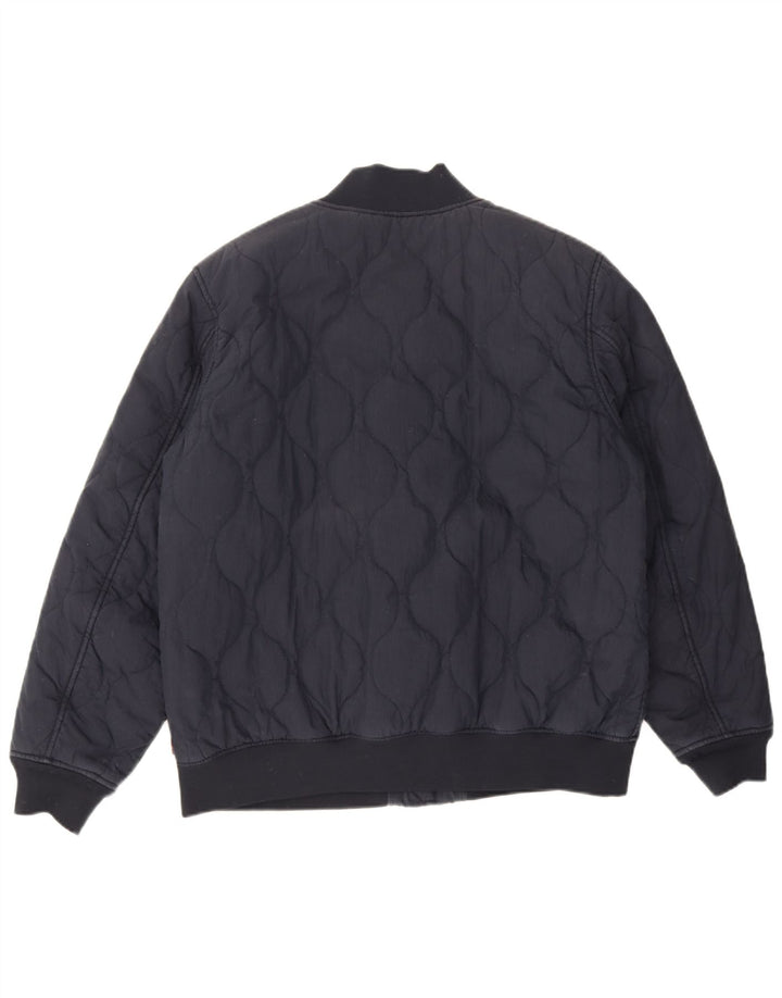 Giacca imbottita bomber da uomo Levi's UK 42 XL Cotone blu navy