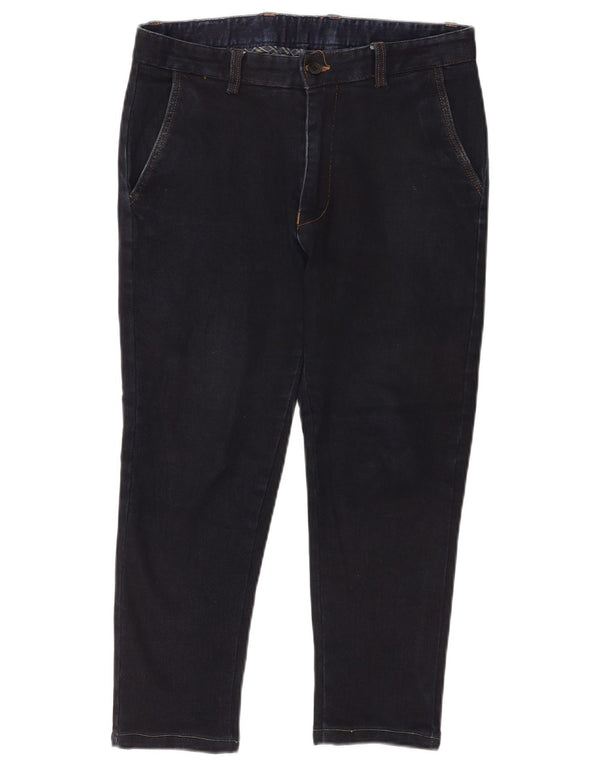 Tommy Hilfiger Uomo Capri Jeans W34 L22 Blu Navy