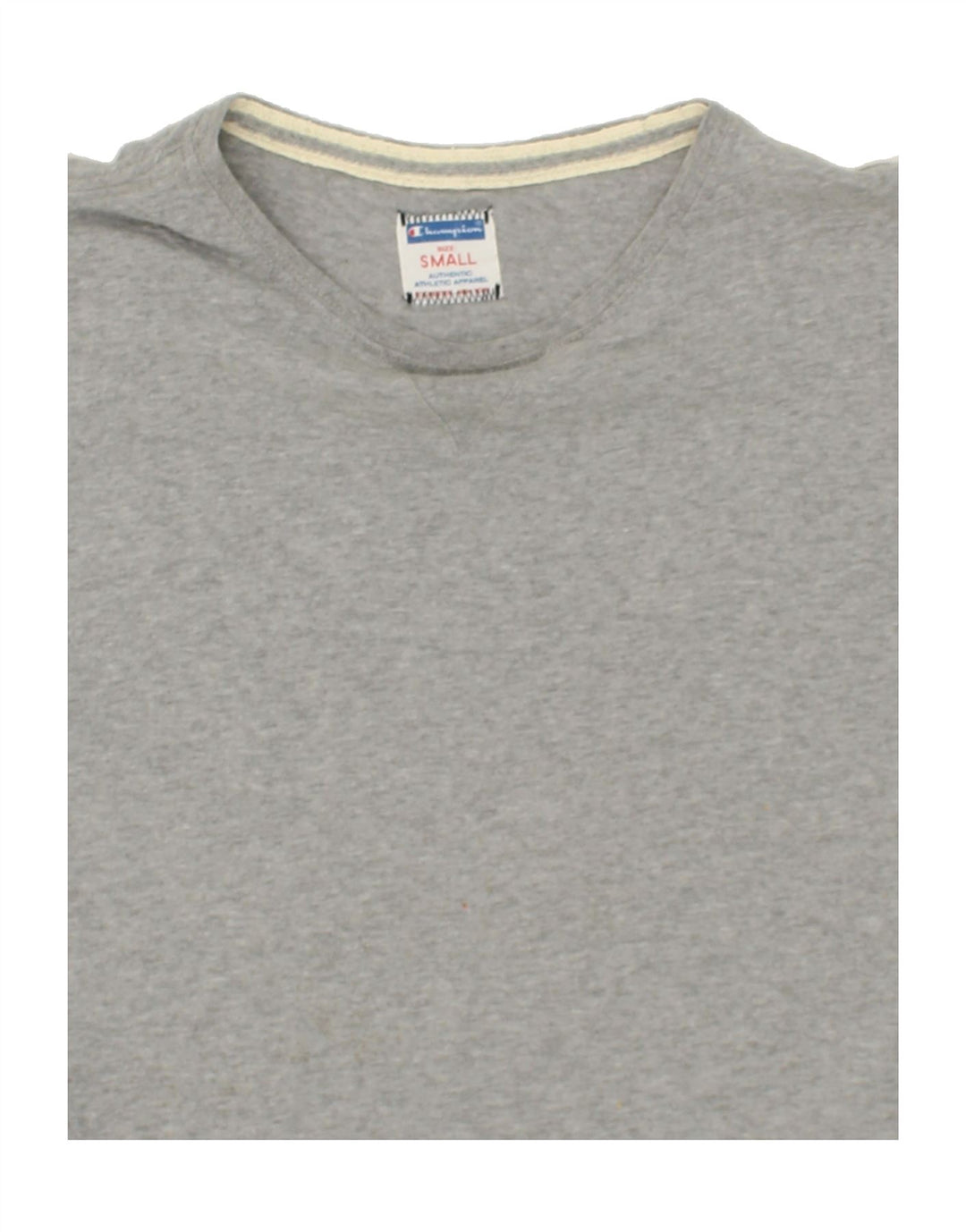 CHAMPION Womens T-Shirt Top UK 10 Small Grey Cotton Vintage Champion and Second-Hand Champion from Messina Hembry 
