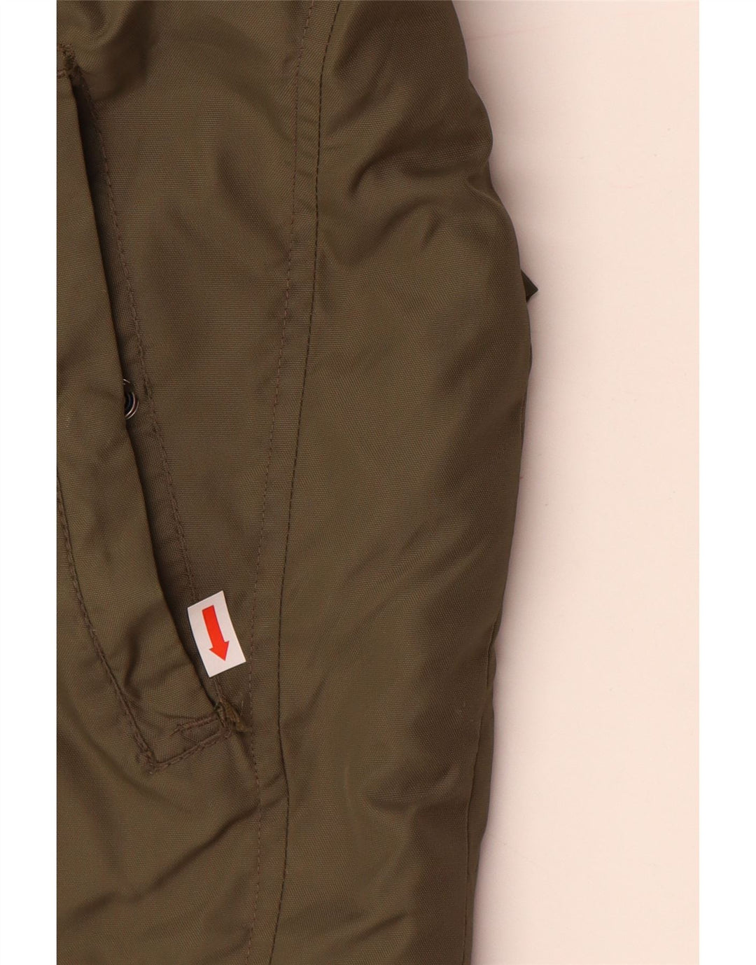 Giubbotto bomber da uomo ZARA UK 38 nylon kaki medio