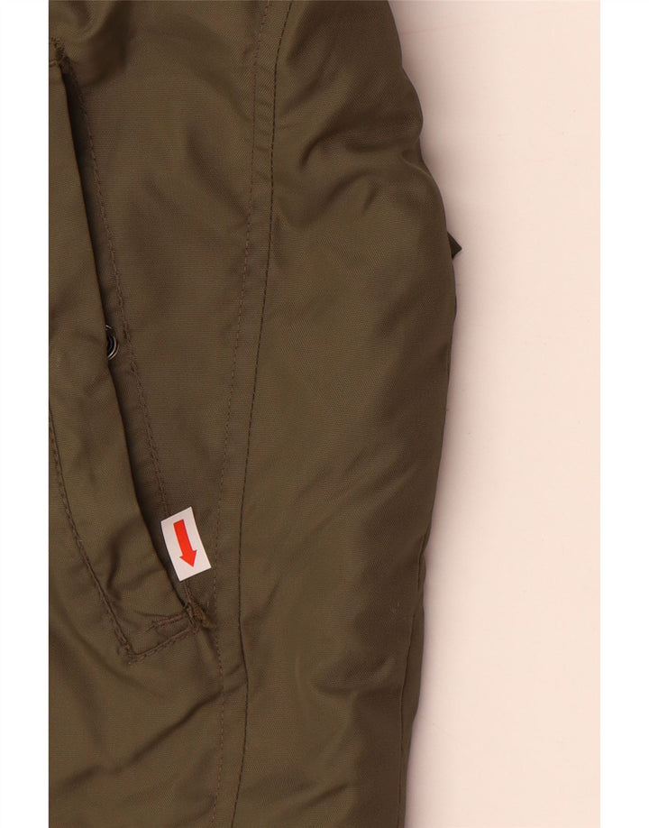 Giubbotto bomber da uomo ZARA UK 38 nylon kaki medio