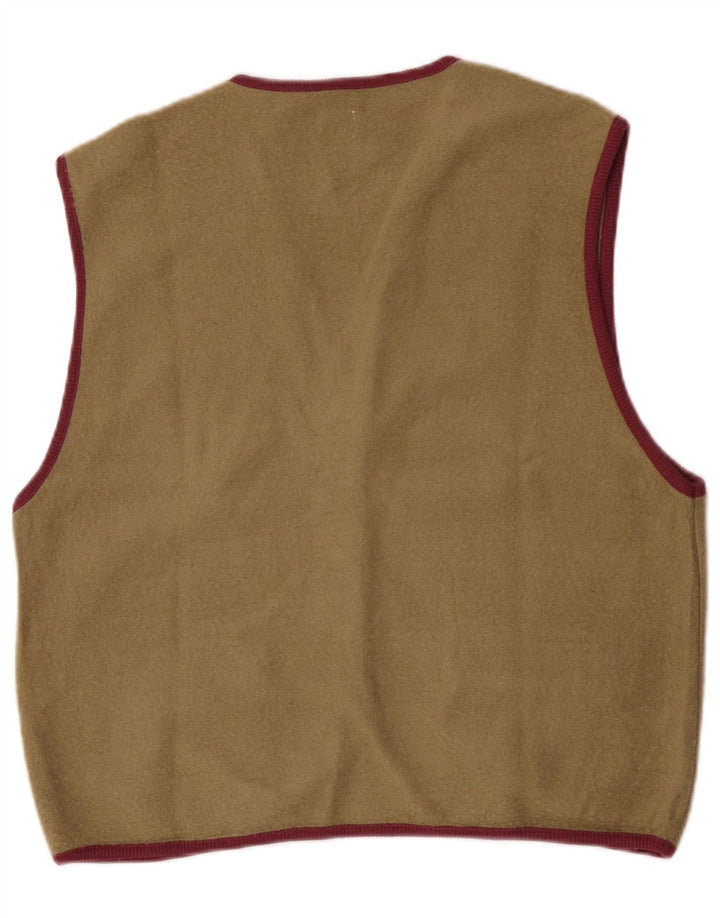 Gilet da uomo Belfe Lana color block color kaki medio