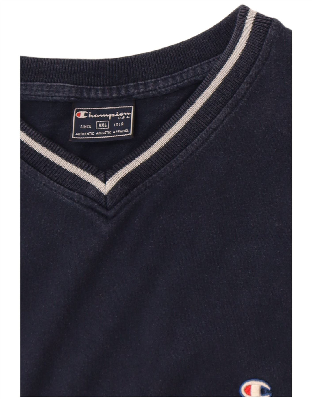 T-shirt da uomo Champion Top 2XL Blu navy