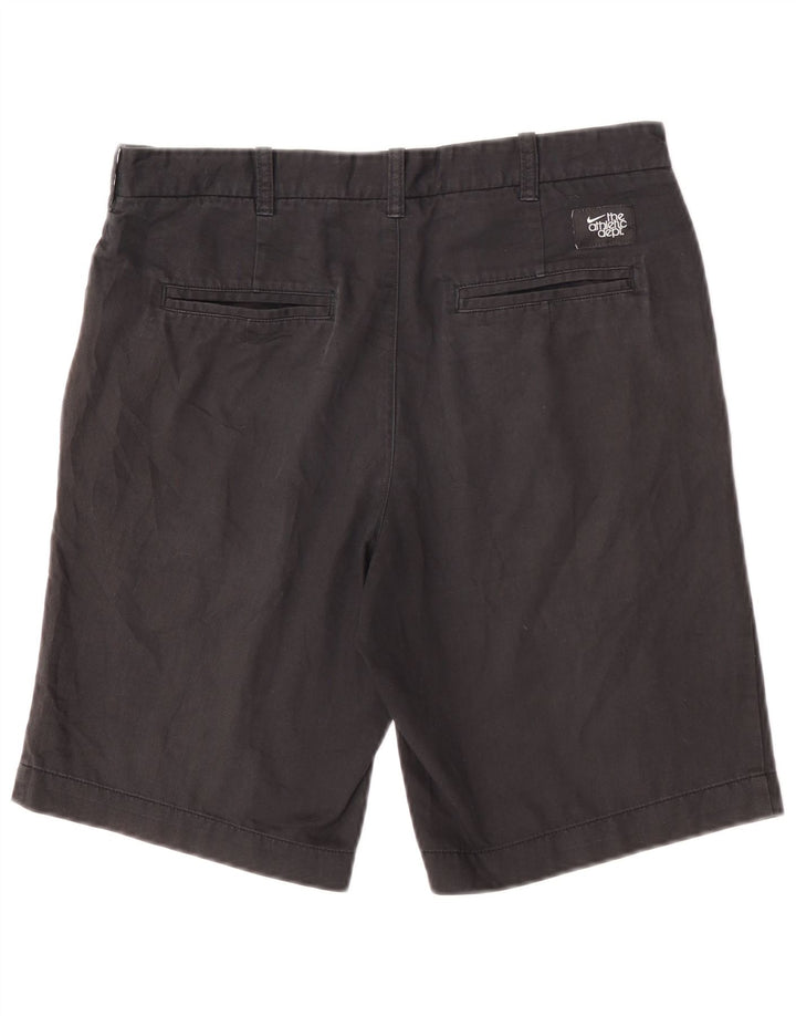Pantaloncini chino Nike da uomo piccoli W28 in cotone nero