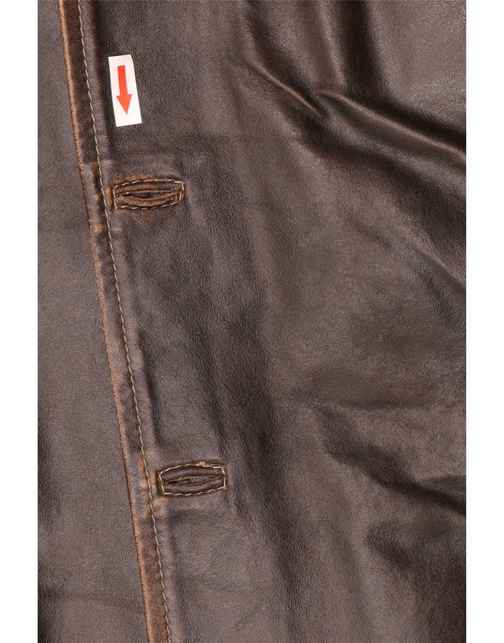 Giacca in pelle da uomo J.J.Scott IT 48 Marrone medio