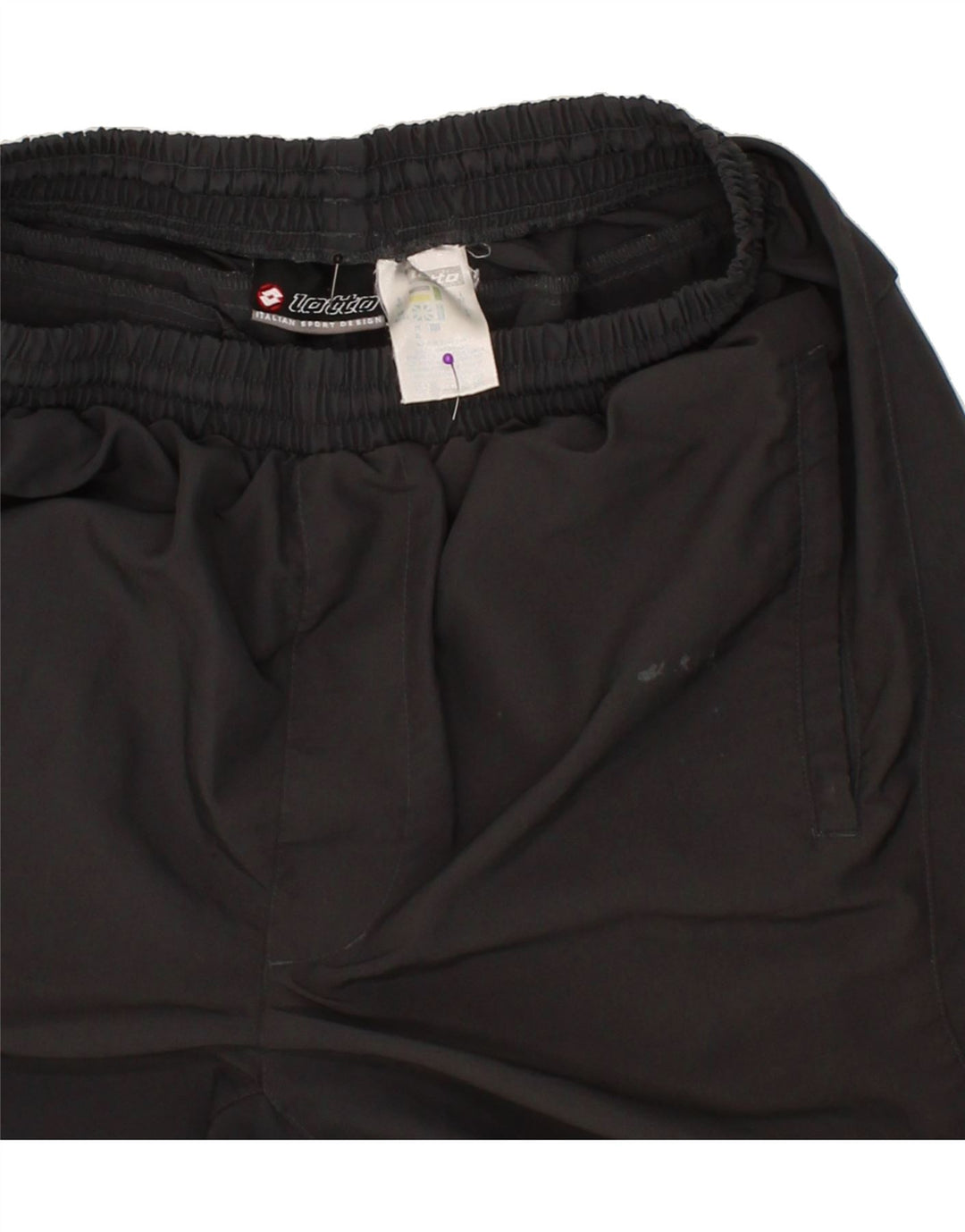 LOTTO Mens Tracksuit Trousers UK 42/44 Large Grey Polyester Vintage Lotto and Second-Hand Lotto from Messina Hembry 