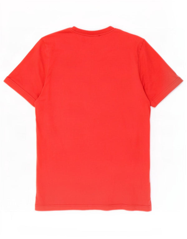 T-shirt Adidas da uomo Top Small rossa in cotone