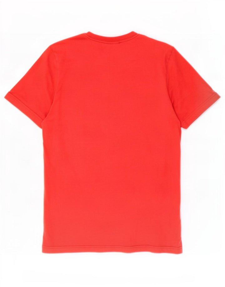 T-shirt Adidas da uomo Top Small rossa in cotone