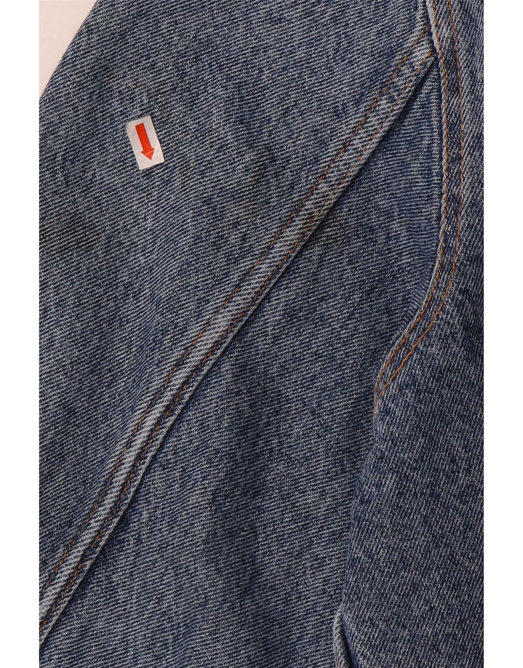Giacca di jeans vintage da uomo UK 42 XL in cotone blu