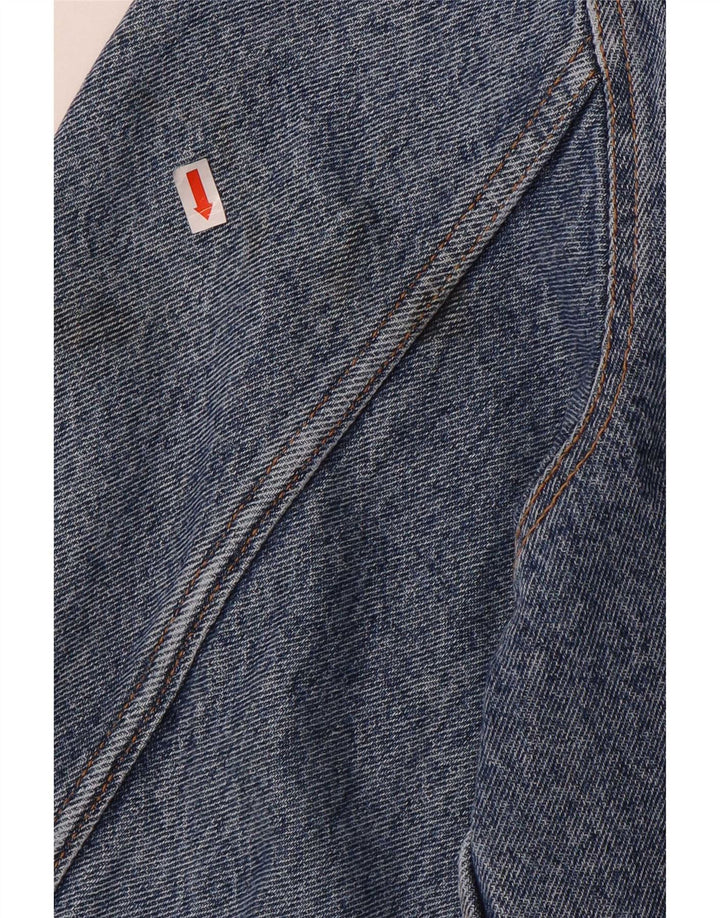 Giacca di jeans vintage da uomo UK 42 XL in cotone blu