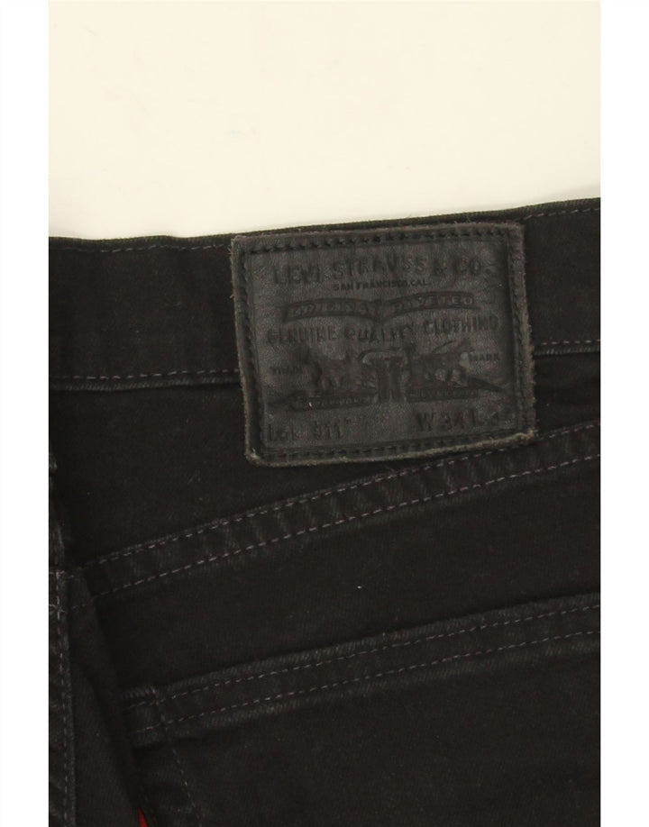 Jeans Levi's Uomo 511 Slim W34 L34 Cotone Nero
