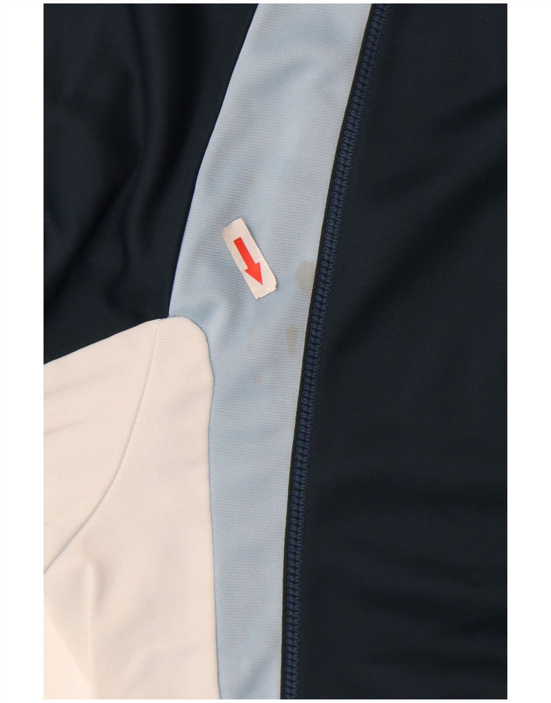 Tuta intera da uomo Lotto Large in poliestere color block blu navy