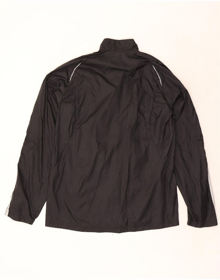 Giacca antipioggia da uomo Adidas UK 38 poliestere nero medio