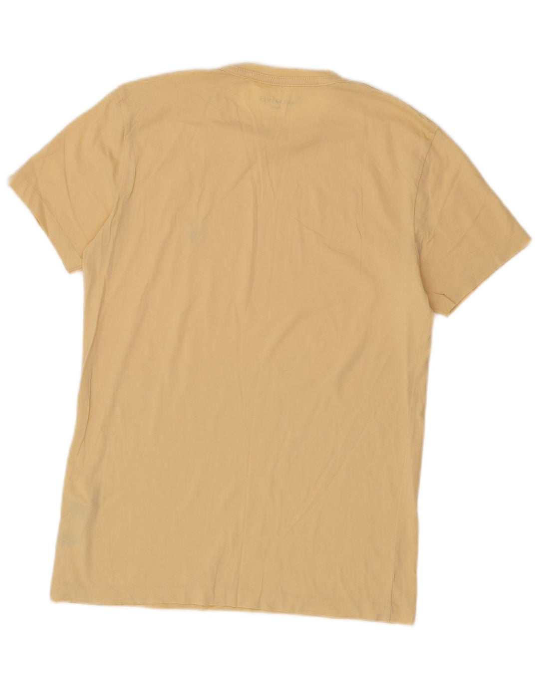 Maglietta da uomo All Saints Top piccola in cotone giallo