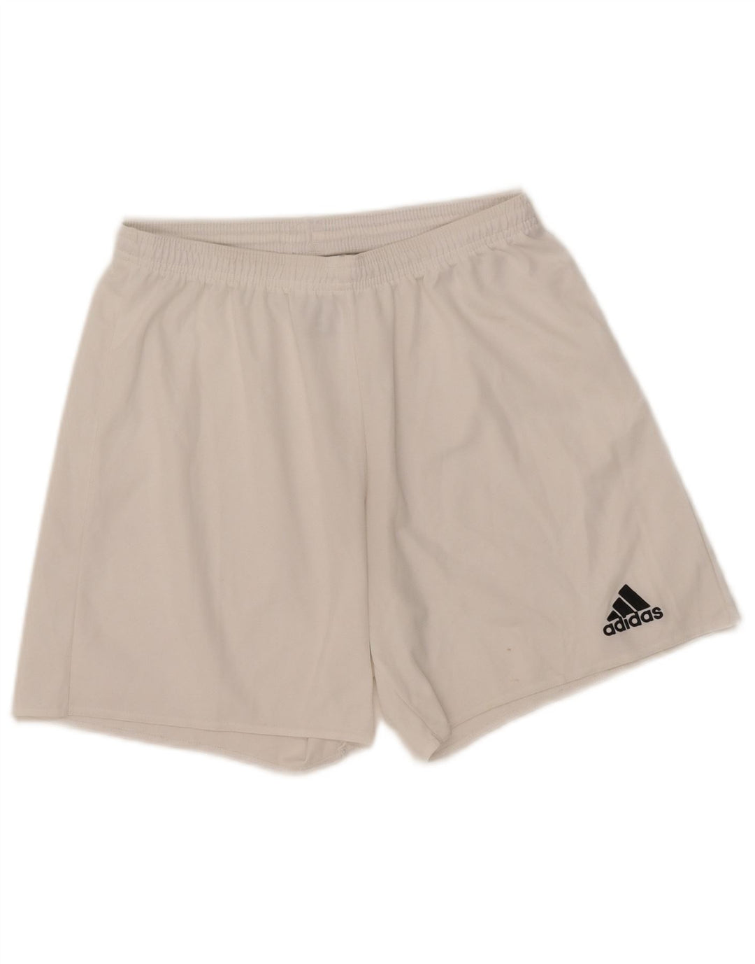 Pantaloncini sportivi Adidas Aeroready da uomo in poliestere bianco medio