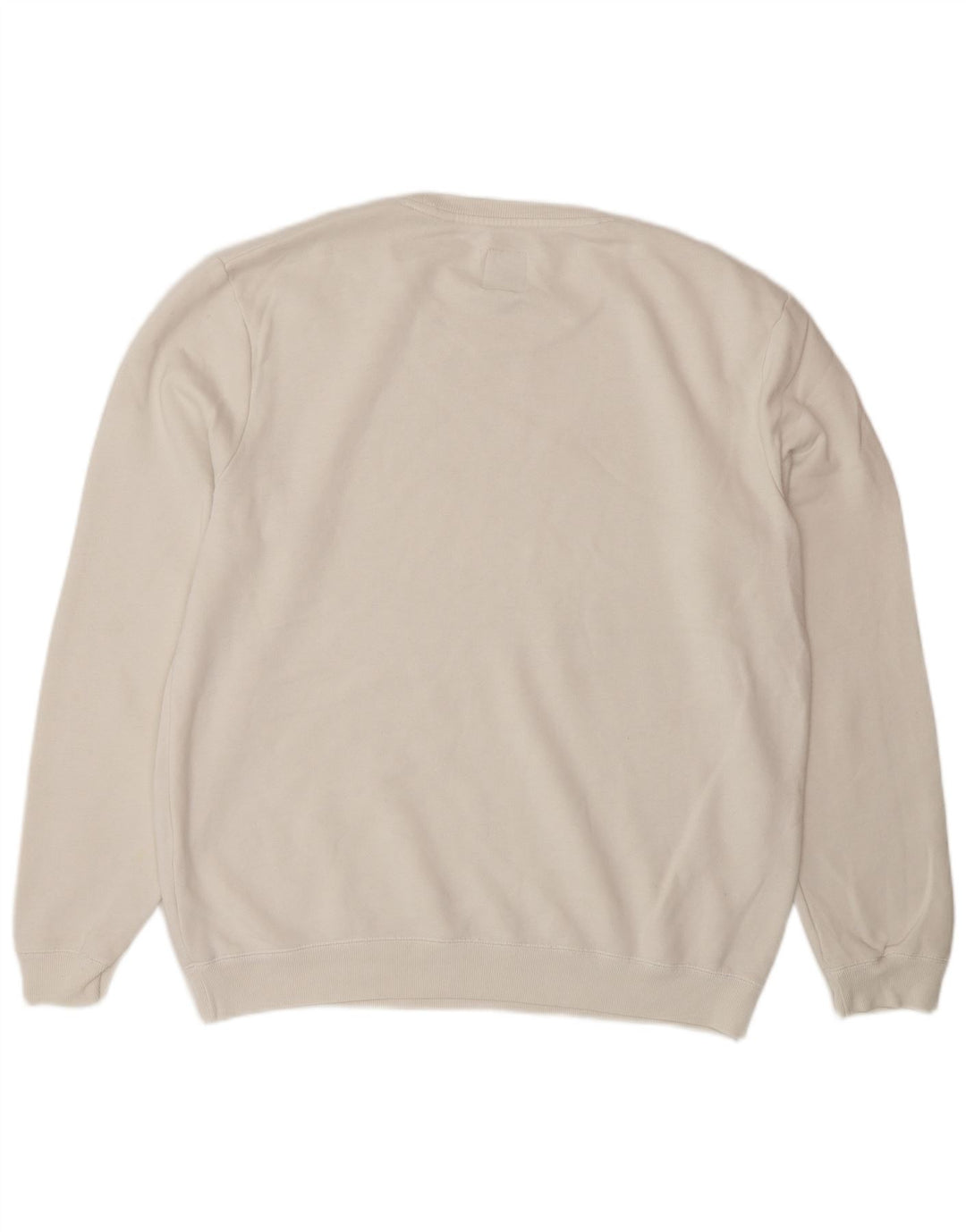 Felpa da uomo Jack Wills Maglione grande cotone bianco