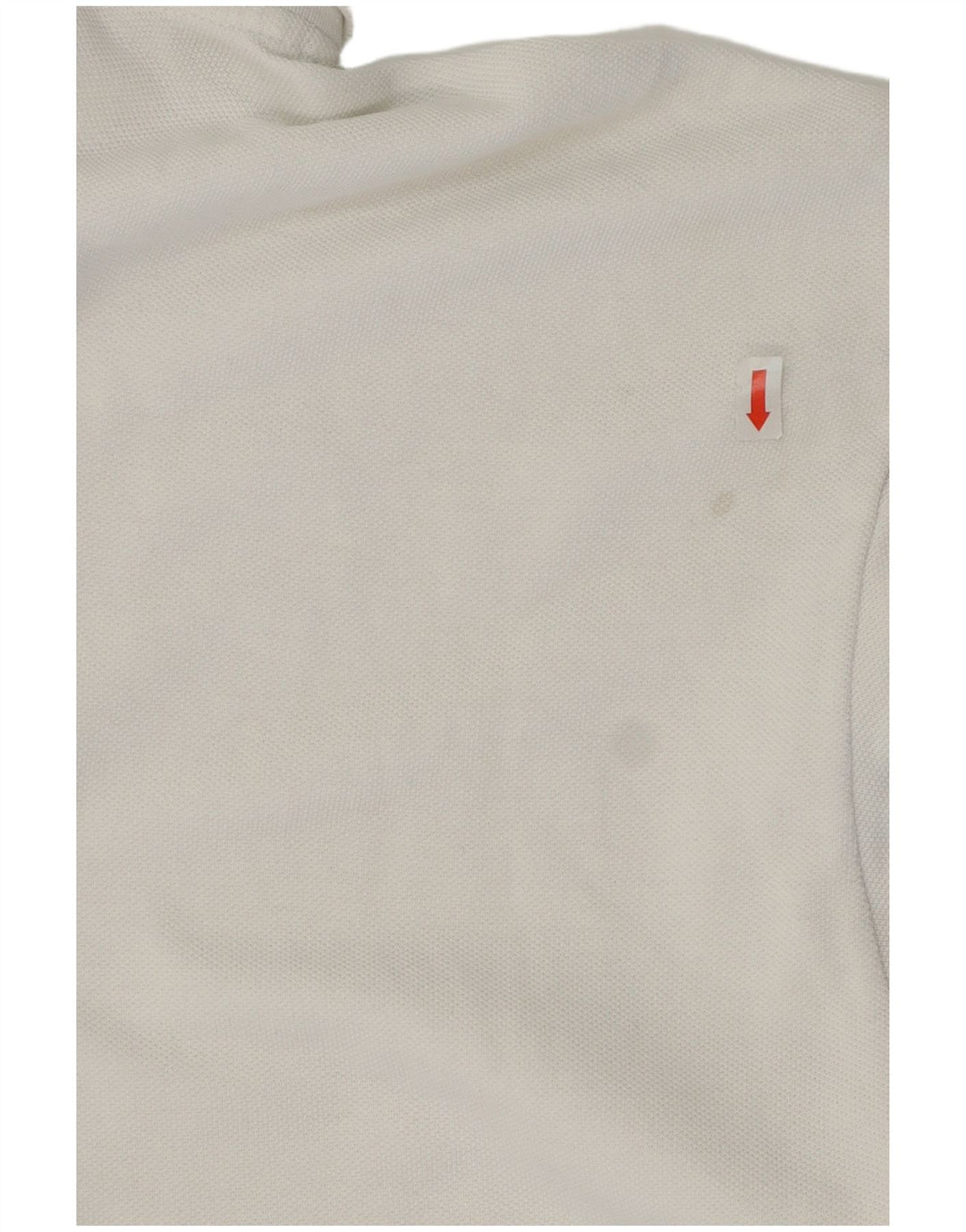 Polo Nike da uomo in cotone bianco medio