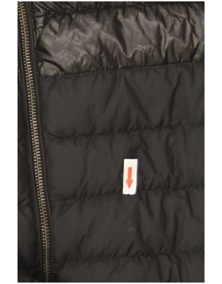 Giacca imbottita con cappuccio da uomo Ciesse Piumini UK 40 media nera