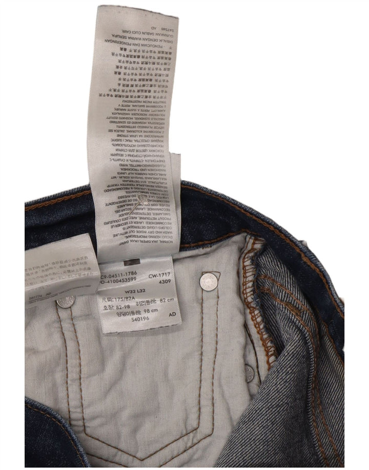 Levi's Uomo 511 Jeans slim affusolati W32 L32 Cotone Blu