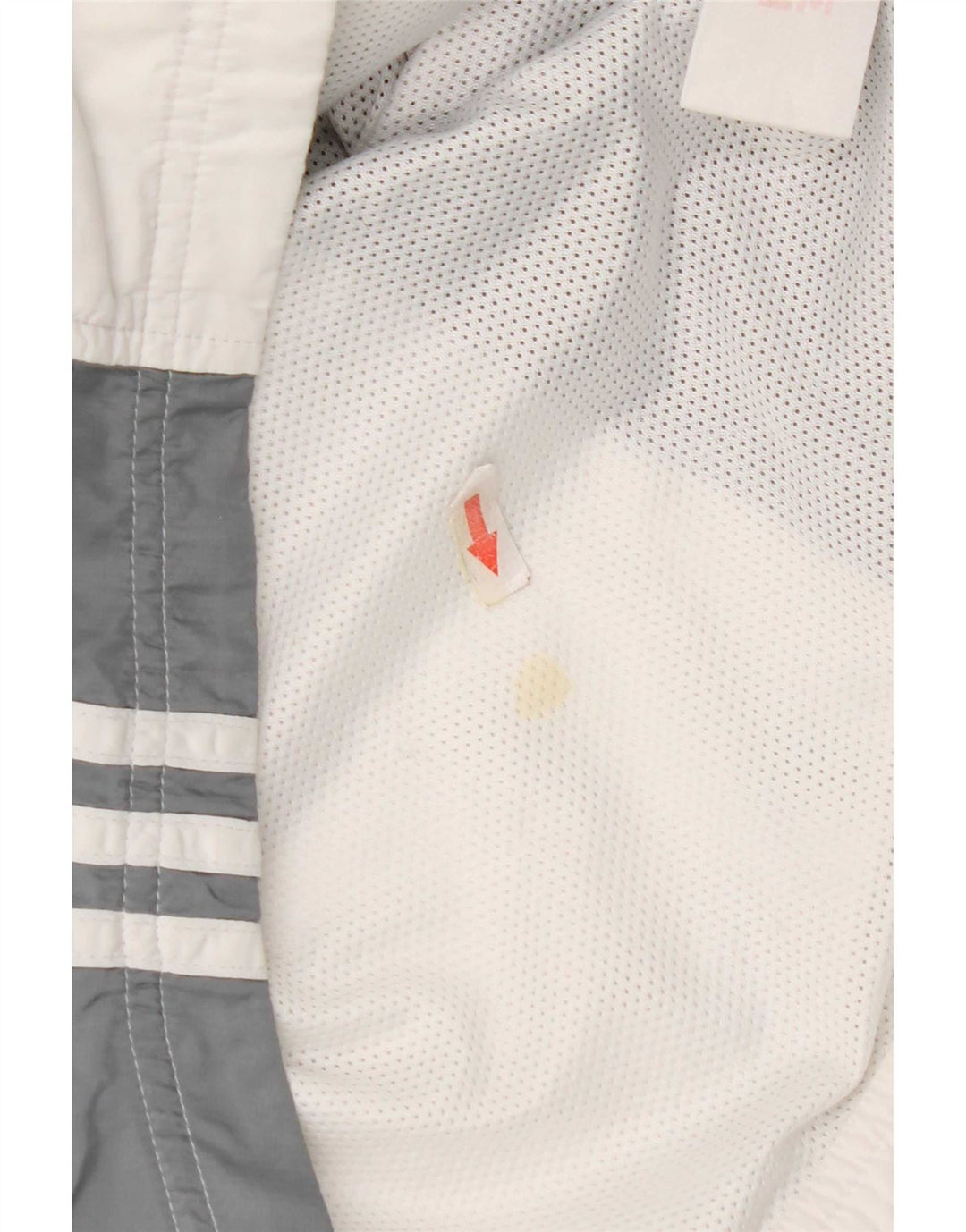 Giacca da tuta da donna Adidas UK 10 Small Grey Colourblock