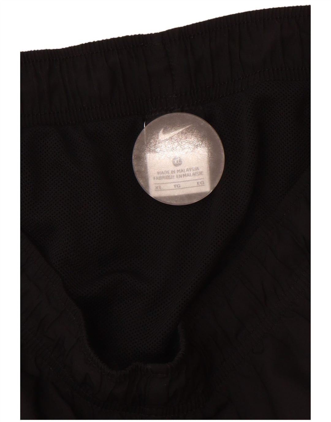 Pantaloncini sportivi Nike Bermuda da uomo XL Nero in poliestere color block