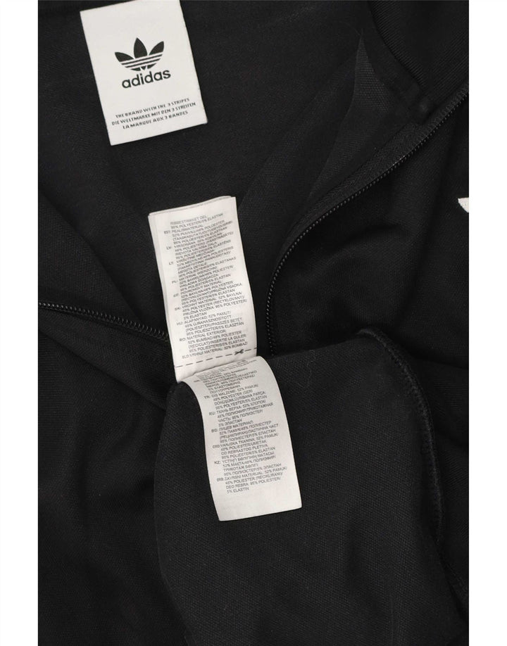 Giacca da ginnastica da uomo Adidas 2XL nera in poliestere