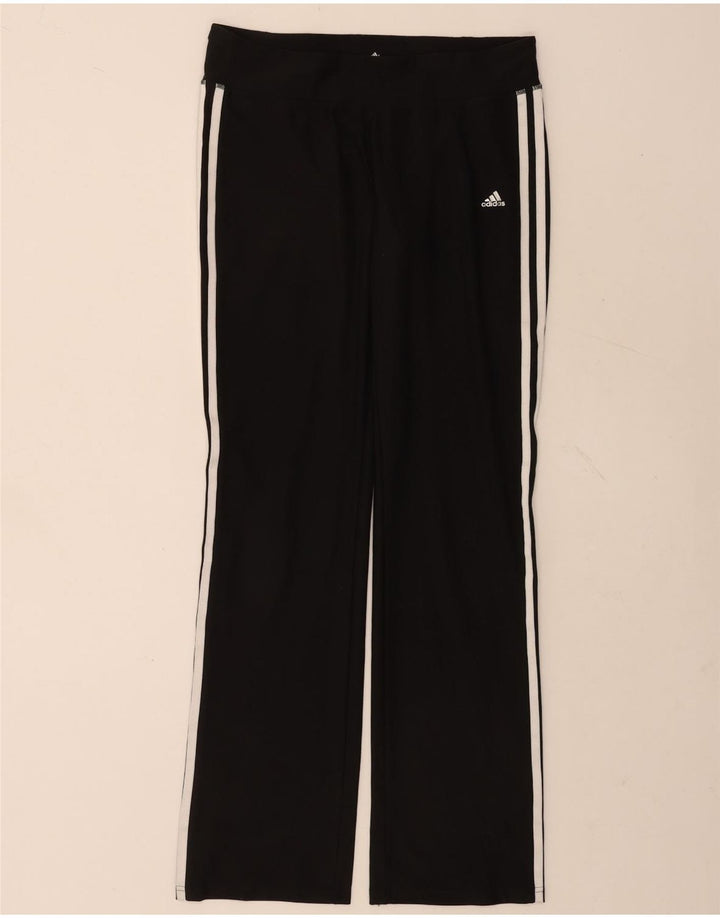 Pantaloni da tuta da donna Adidas UK 12/14 Medium Nero Poliestere