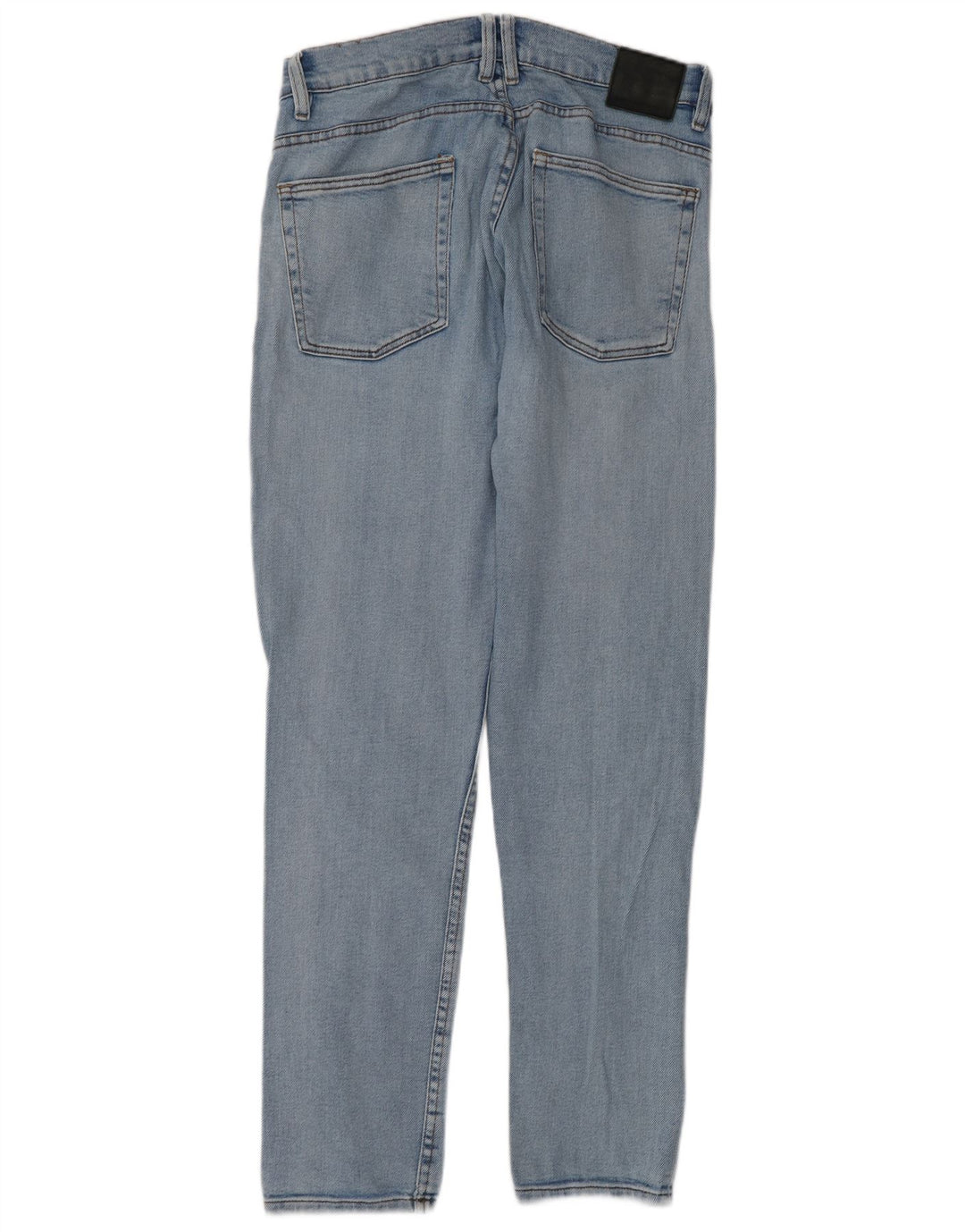 Jeans slim da uomo Zara EU 42 Large W32 L32 cotone blu