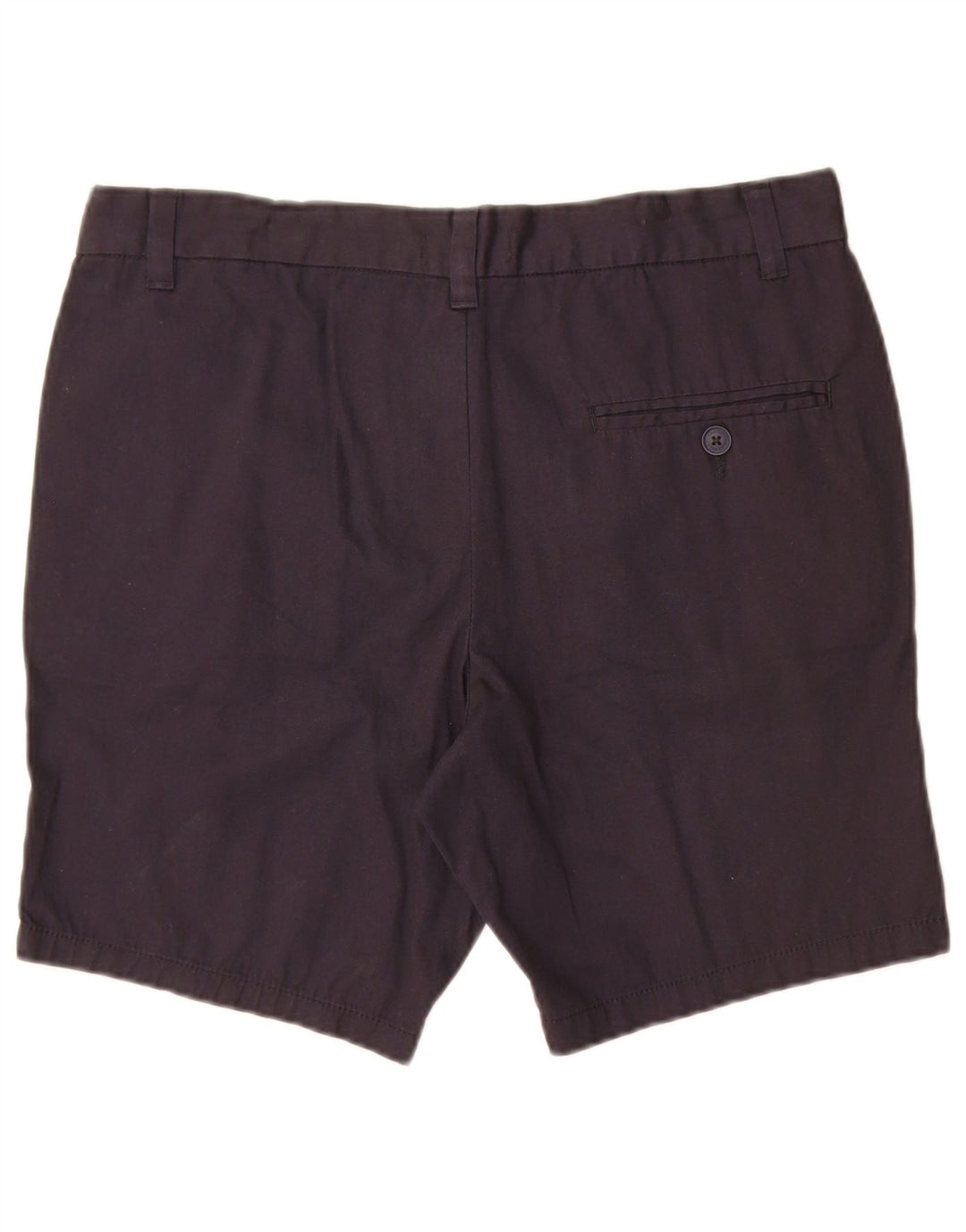 FRENCH CONNECTION Pantaloncini chino da uomo grandi W34 cotone blu navy