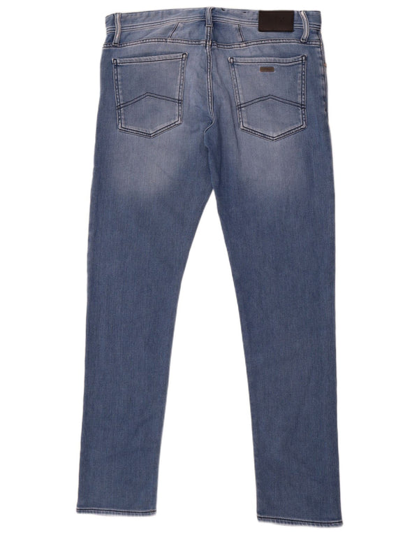 Armani Exchange Uomo J14 Jeans Skinny W34 L32 Cotone Blu