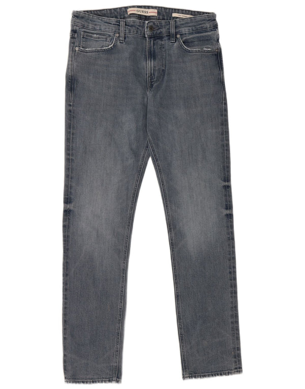 Jeans Guess Slim affusolati da uomo W34 L31 Blu
