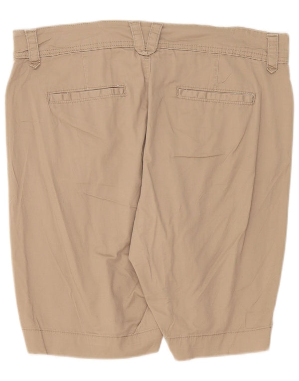 Pantaloncini casual da motociclista Lee da donna US 14 XL W36 Cotone beige