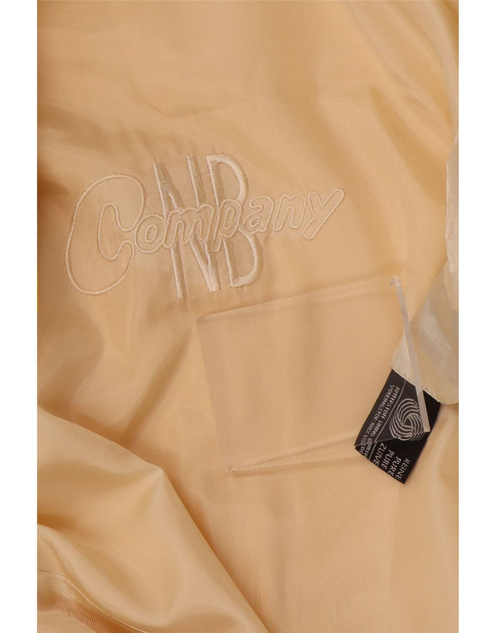 Giacca blazer da uomo a 2 bottoni VINTAGE UK 40 grande lana gialla