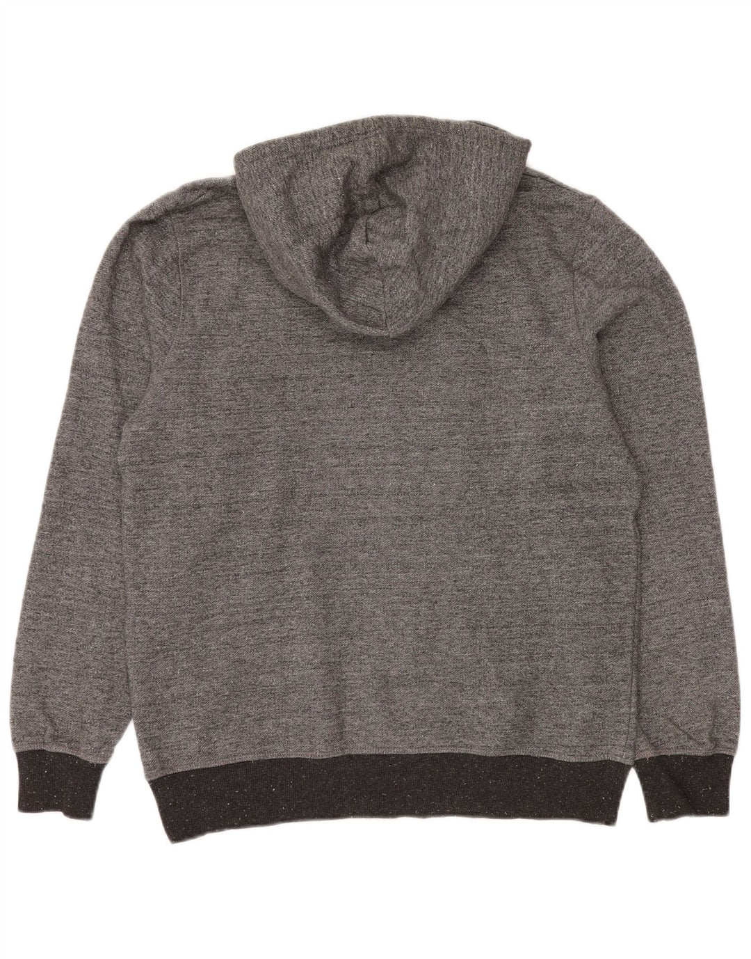 Maglione con cappuccio grafico da uomo Jack & Jones Poliestere chiazzato grigio medio