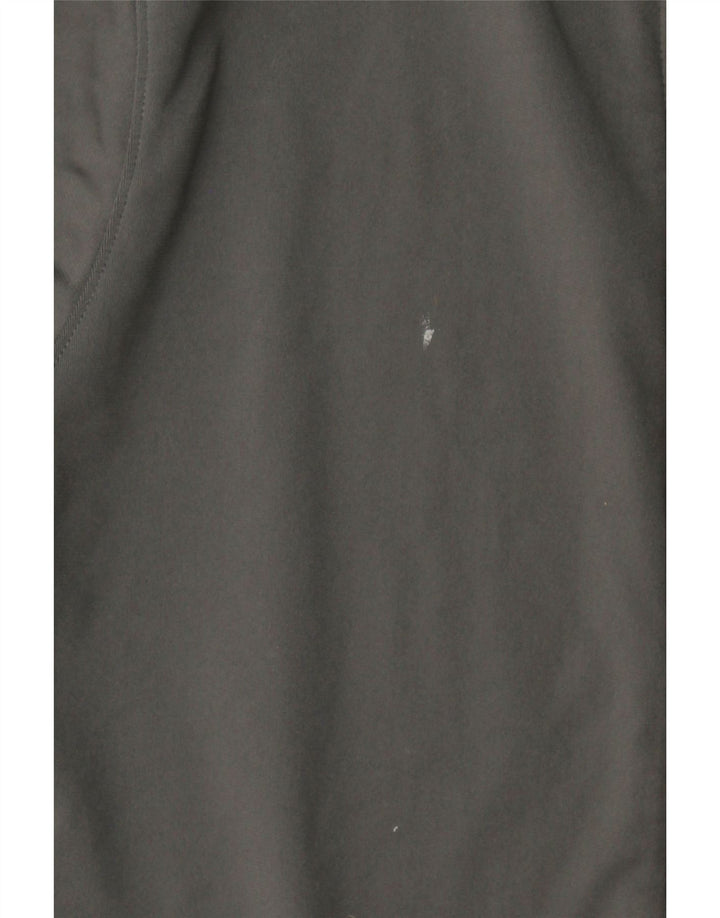 Giacca da tuta da uomo Under Armour in poliestere color block grigio medio