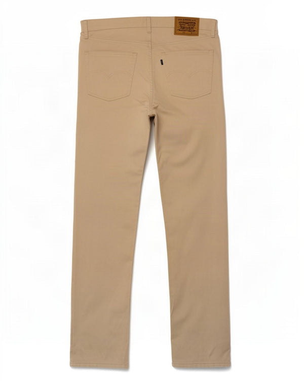 Levi's Uomo 448 Pantaloni casual dritti W36 L34 Cotone Beige