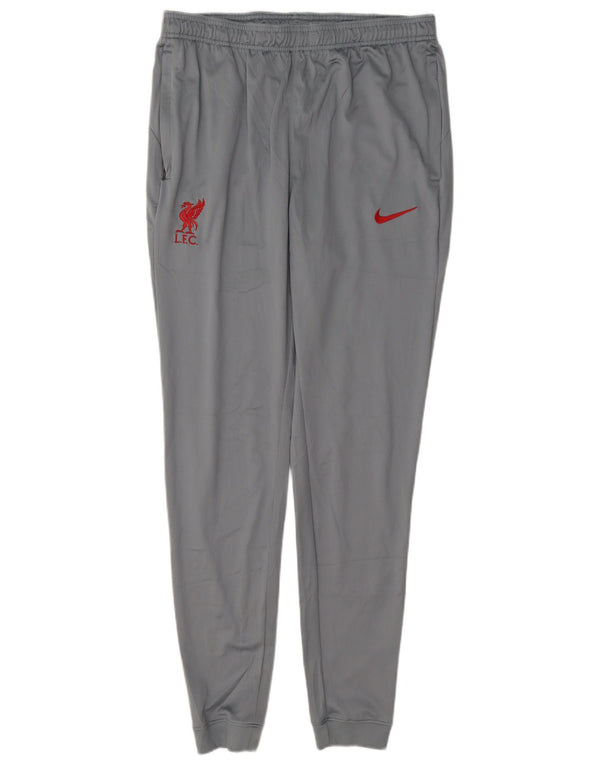 Pantaloni da tuta da uomo Nike Liverpool Slim Fit, pantaloni da jogging, grandi, grigi
