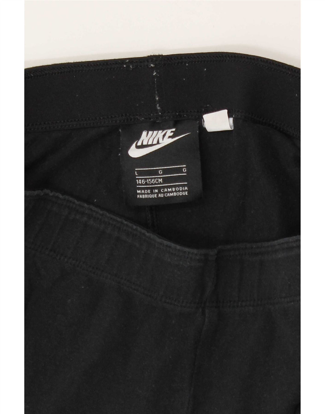 Leggings grafici Nike per ragazze 12-13 anni grandi neri