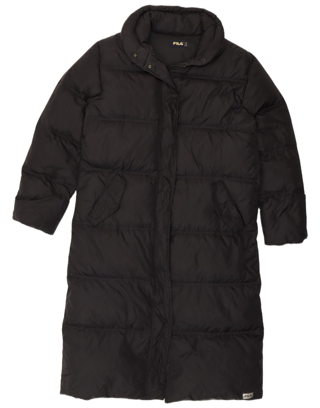 Cappotto imbottito da donna Fila IT 48 XL Nero Poliammide