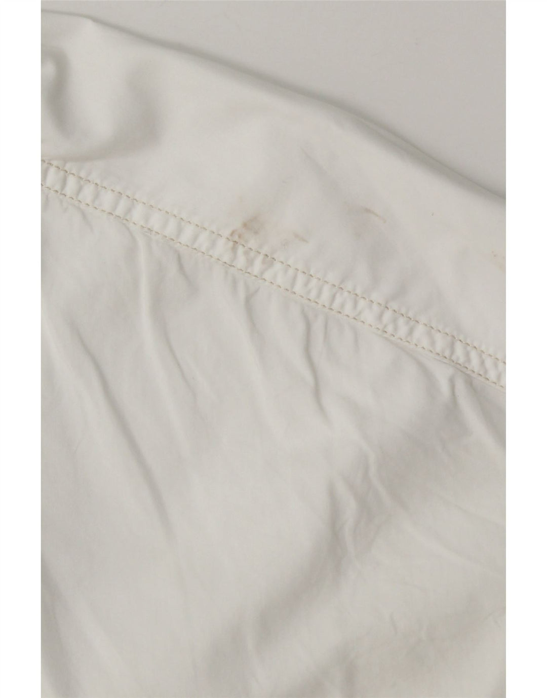 Camicia oversize da donna Benetton UK 10 piccola in cotone bianco