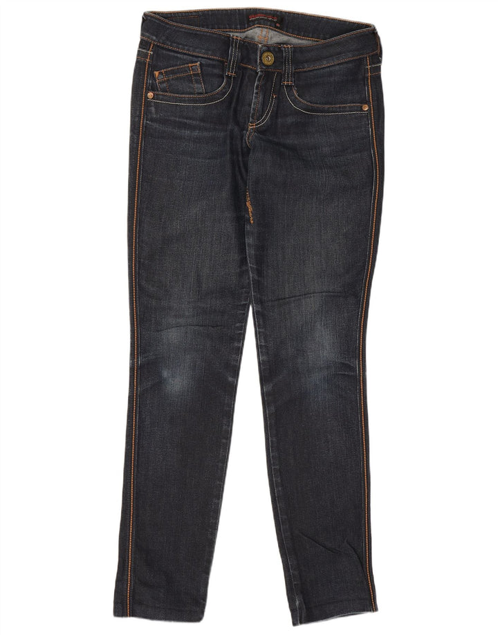 Jeans slim da donna Guess W27 L29 cotone blu navy