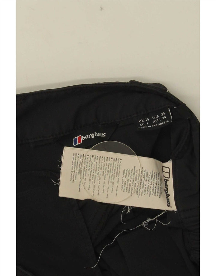 Pantaloni cargo dritti da uomo Berghaus W34 L30 grigio poliammide