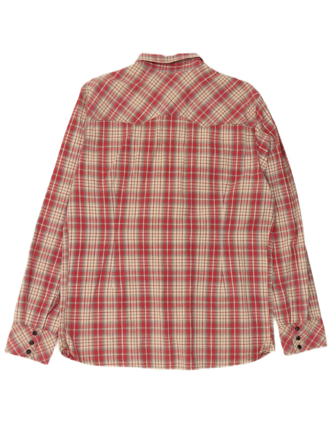 Camicia Levi's da uomo slim fit western XL in cotone rosso